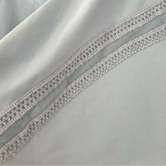 Free People Movement Pleats and Thank You Skort in Teal Blue Grey Tennis Skirt - Picture 8 of 9